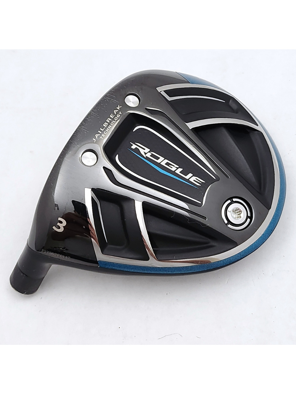 Left-Handed Callaway Rogue 3-Wood HEAD ONLY Good! LEFTY - Picture 1 of 12